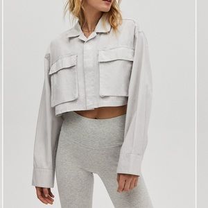 Aritzia TNA “BRENTWOOD BUTTON-UP” Jacket